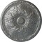 Ekena Millwork Granada Ceiling Medallion (Fits Canopies up to 4 1/4"), Hand-Painted Silver, 15 3/4"OD x 5/8"P CM16GASLS - alternate 1